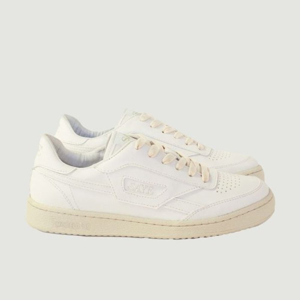 SAYE Modelo '89 White Leather Sneakers NWT